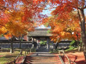 香林寺山門の写真