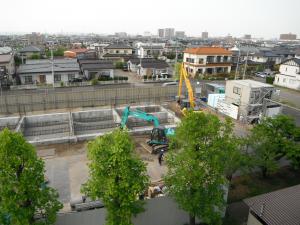 名取手倉田第二住宅の基礎コン完了の写真