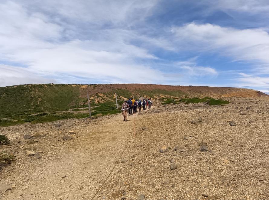 清掃登山の様子2