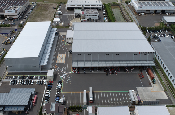 日本梱包運輸倉庫外観