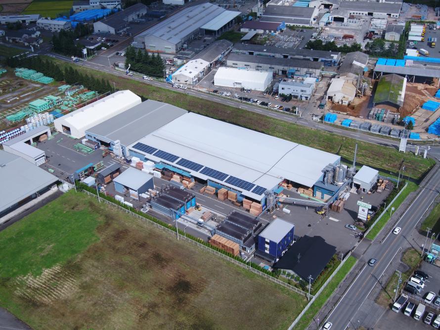 タカカツ建材外観