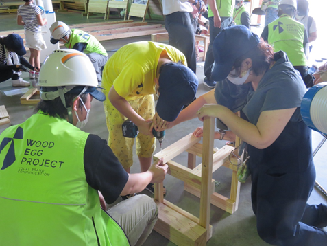 タカカツ建材工作体験