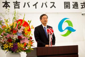 山田副知事の挨拶の写真です。