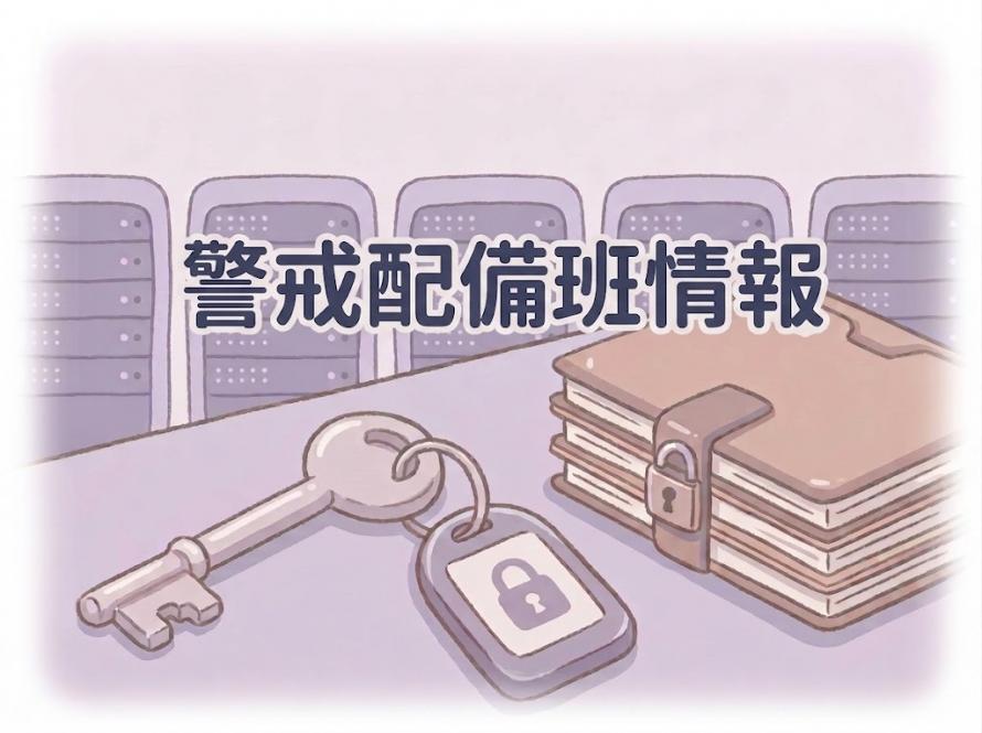 警戒配備班情報