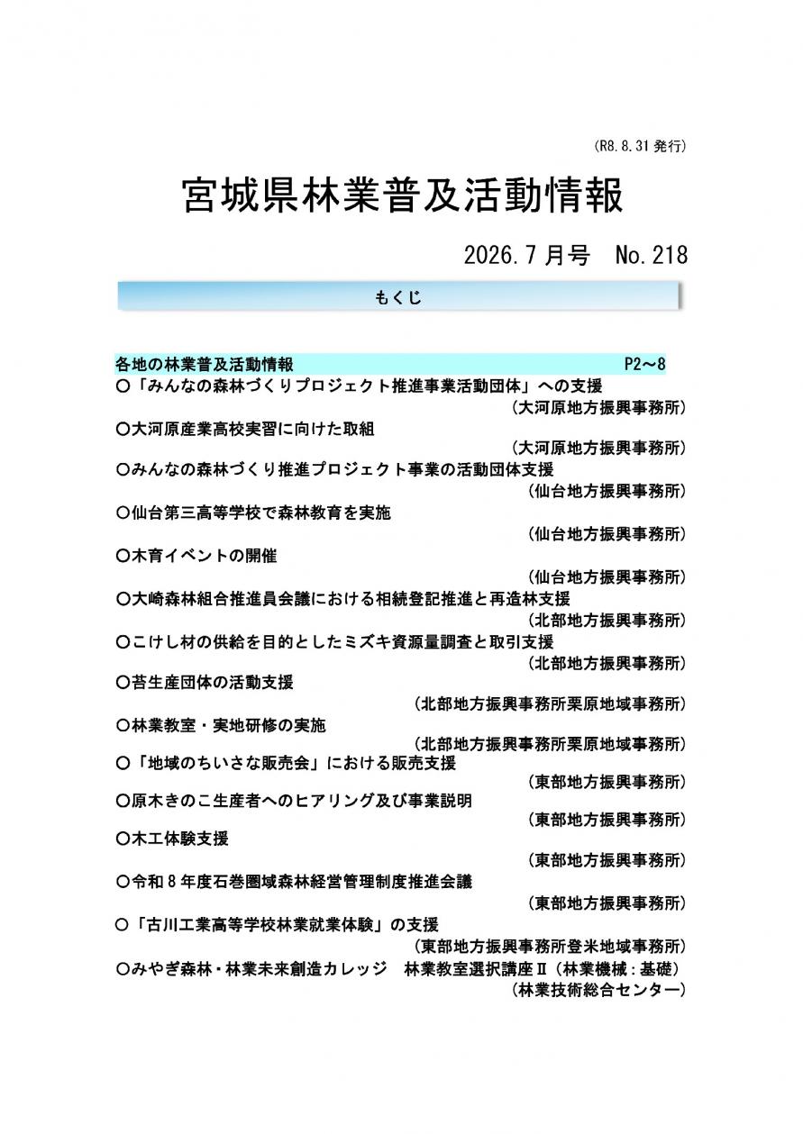 No.218目次