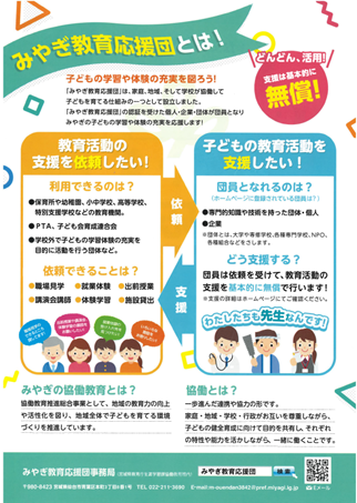 リーフレット裏面