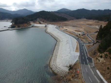 大谷川地区海岸災害復旧工事画像1