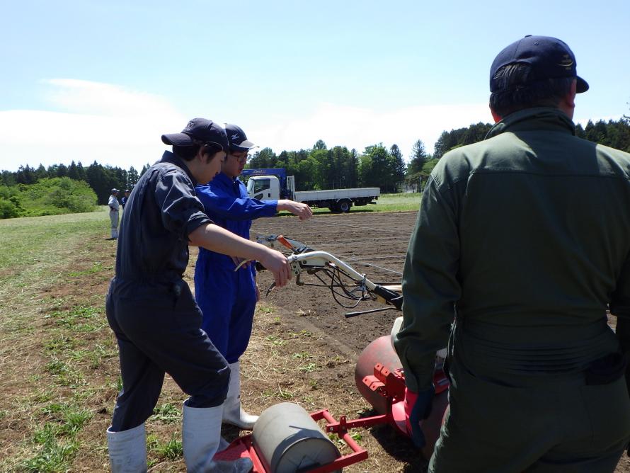 初めての鎮圧作業