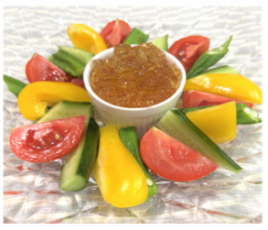 だし香る夏野菜の減塩ジュレサラダ