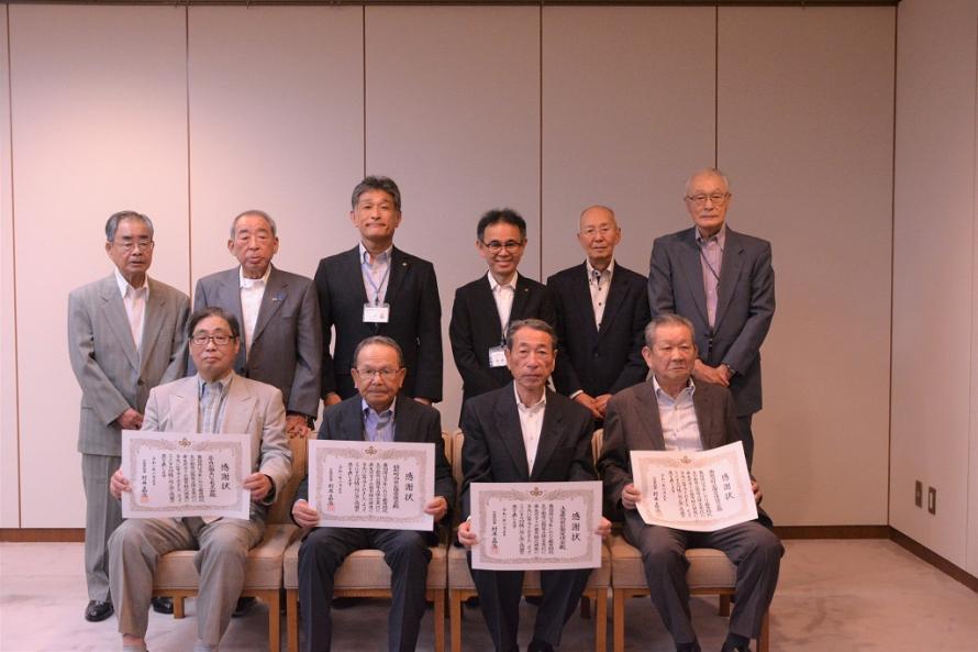 表彰者集合写真