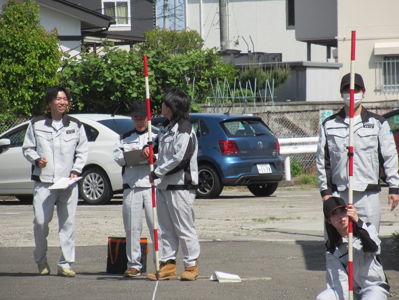 平たん地の距離測量3