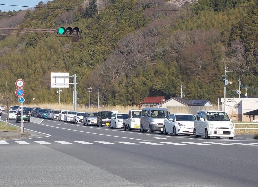 南境交差点渋滞