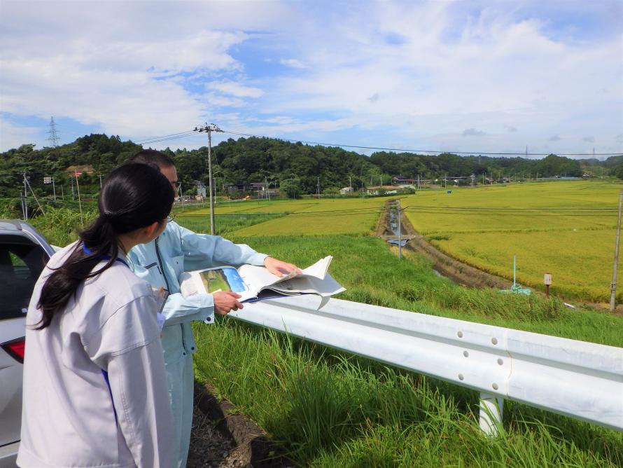 高松地区の視察