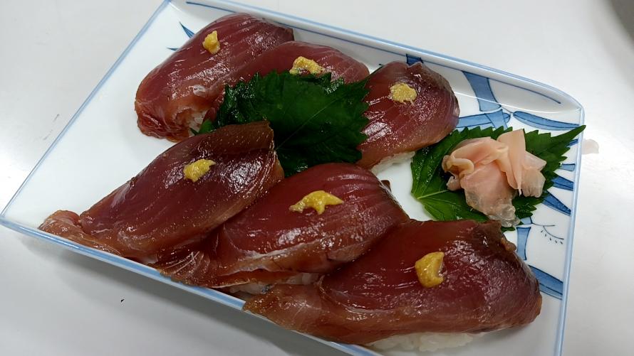 カツオ握り