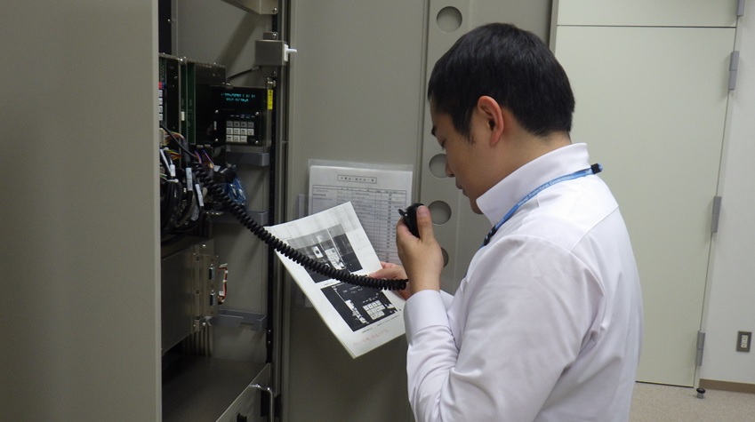 サイレン吹鳴（払川ダム）