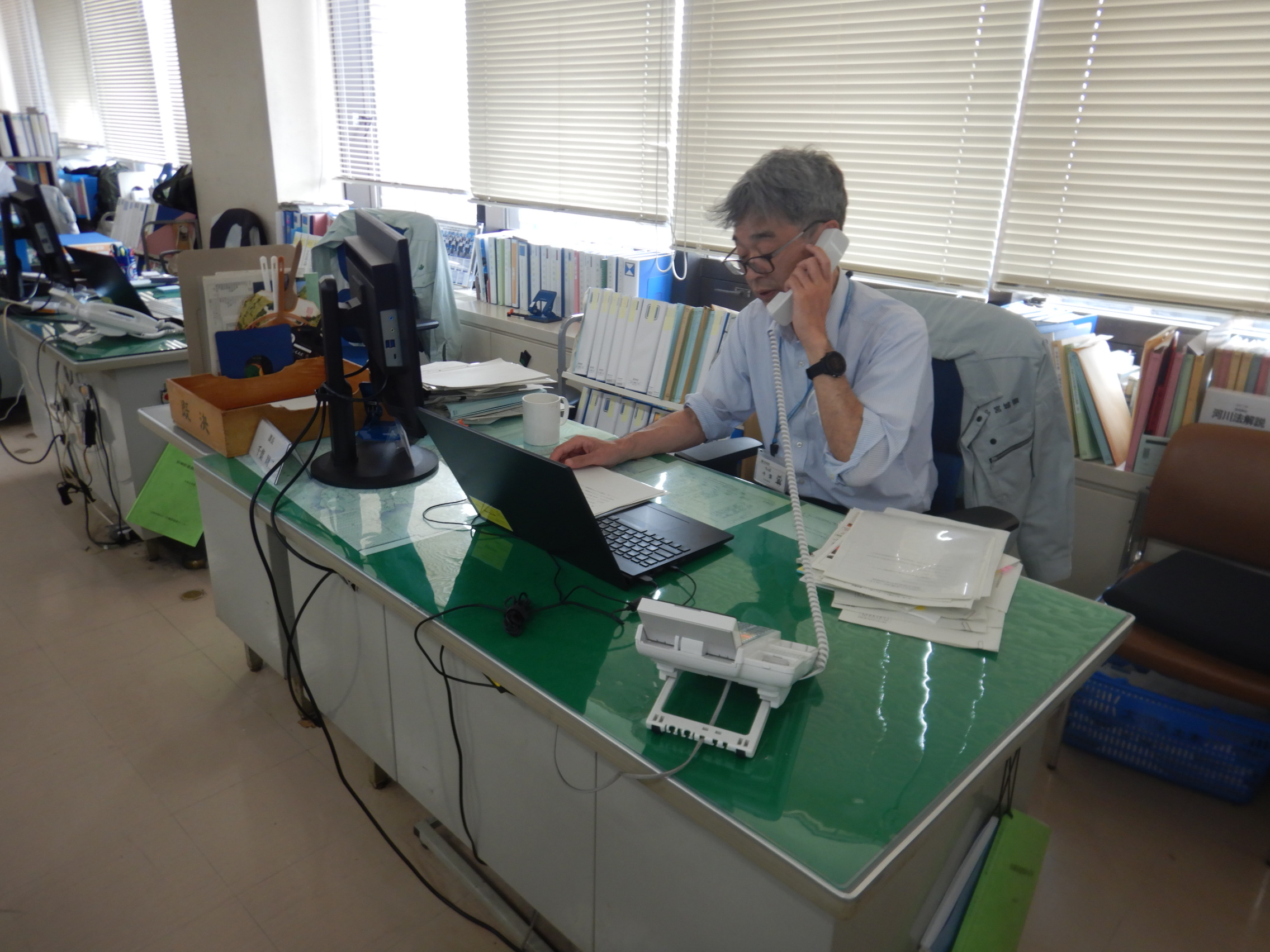 国土交通省への氾濫発生時のホットライン