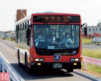 JR気仙沼線においてバス高速輸送システム（BRT）による暫定運行開始