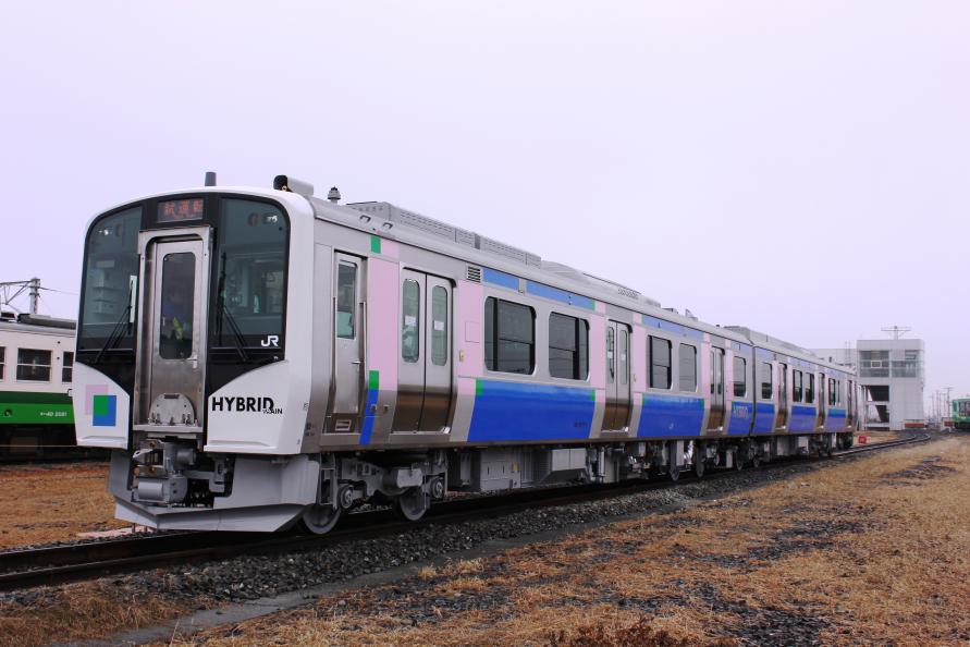 「JR仙石線」全線運行再開、「仙石東北ライン」開通の写真