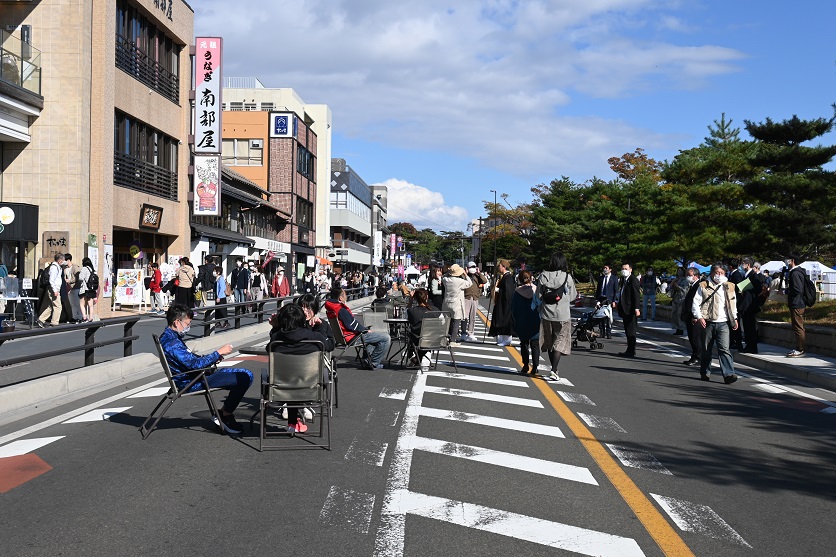 松島町交通社会実験