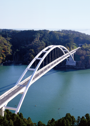 気仙沼大島大橋の写真