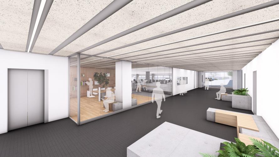 本館エントランス