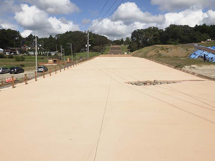 完成した政庁南大路