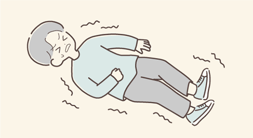 全身けいれん発作（強直間代発作）