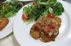 ミラノ風カツレツ