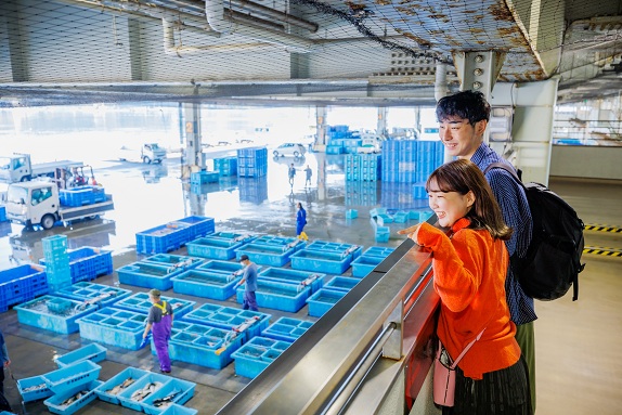 気仙沼市魚市場