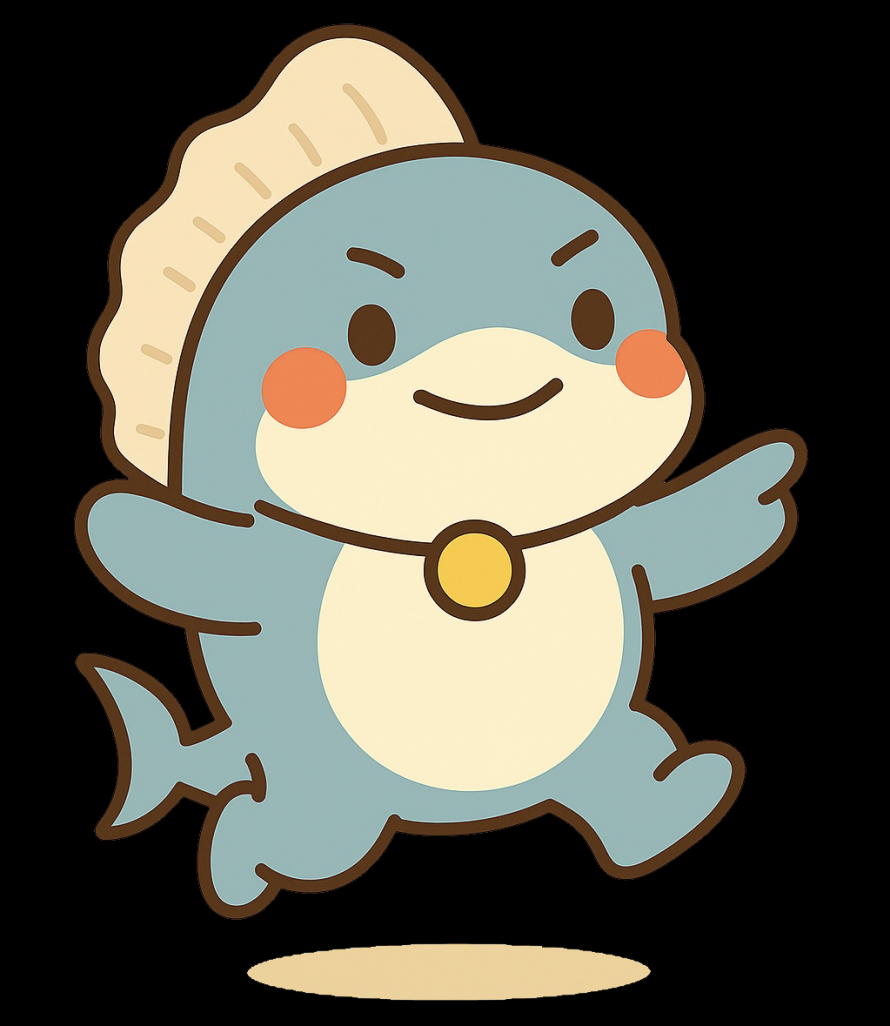 ふかひれ08（走っている）