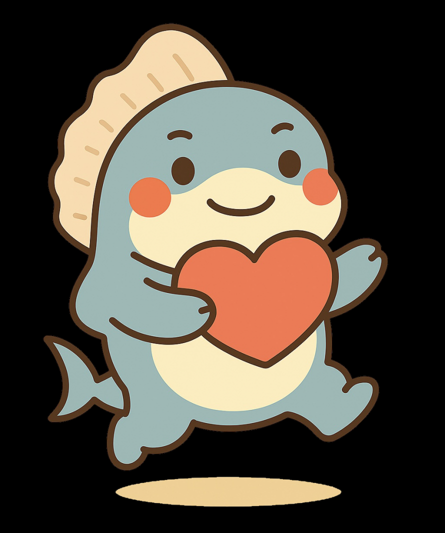 ふかひれ14(ハート)