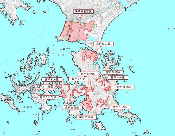 奥松島地区位置図