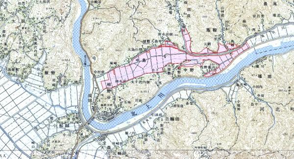 飯野川地区位置図